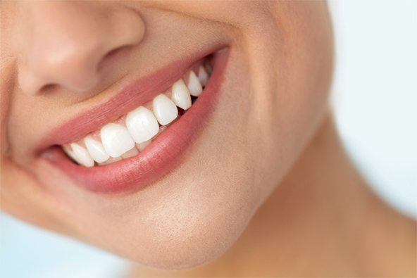 radiant smiling woman
